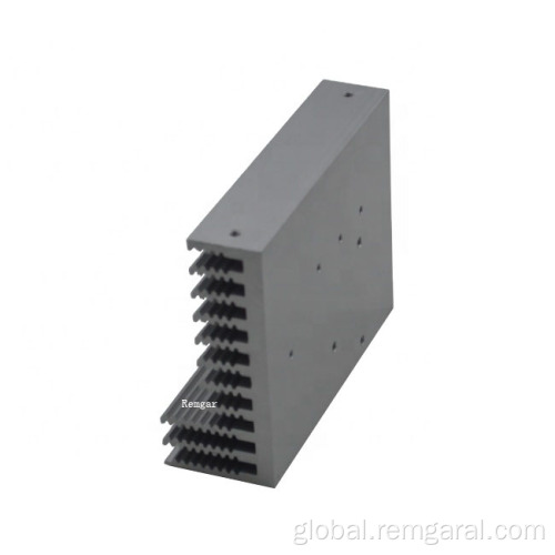 Extrusion Aluminum Heatsink Custom extruded aluminum welding heat sink Factory